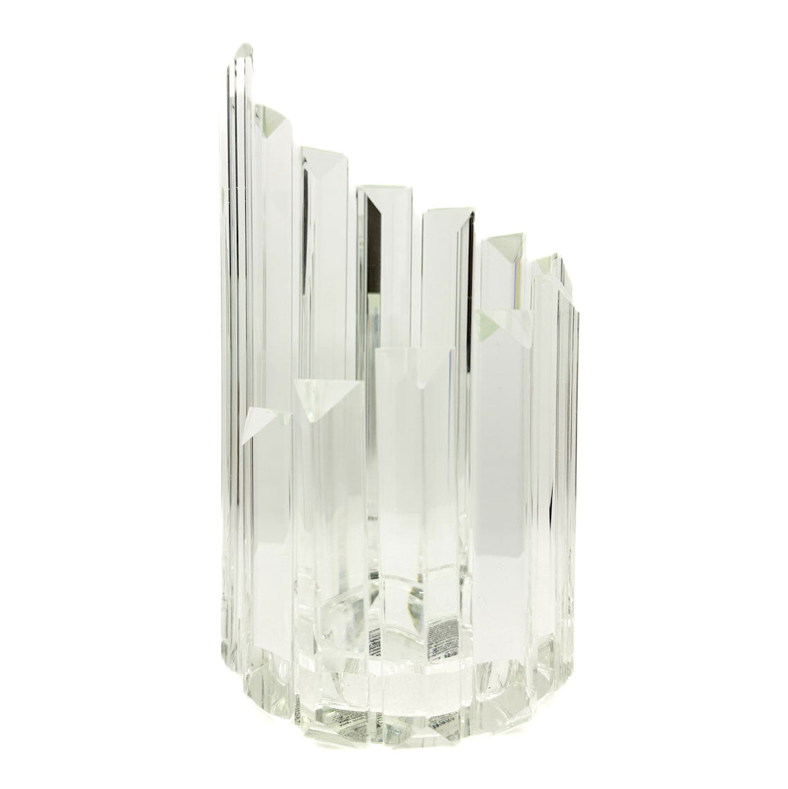 Glass Spiral Candle Holder