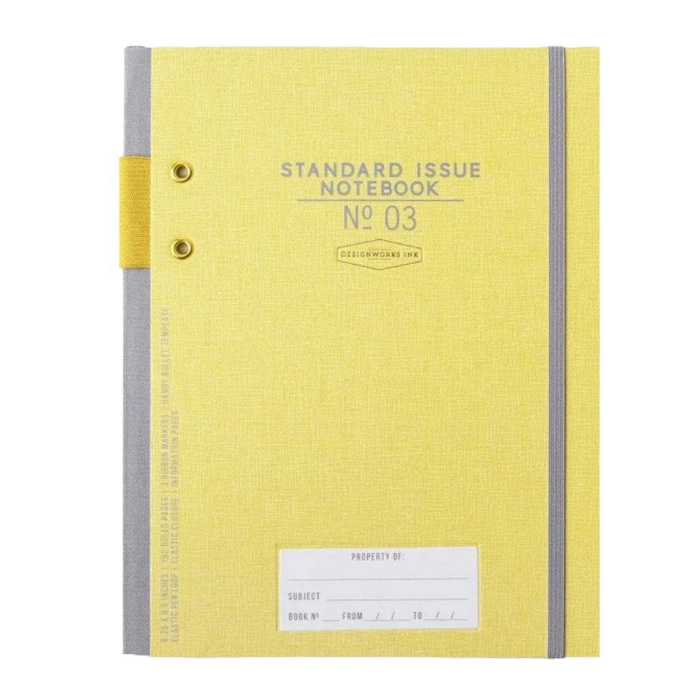 Standard Issue No.03 Hardcover Planner - Notebook | DesignWorks Ink