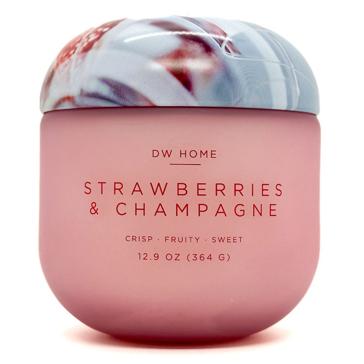 Strawberries & Champagne Scented Candle | DW Home