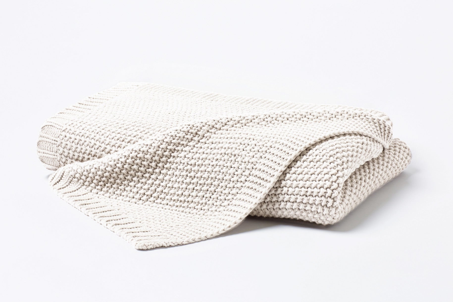 Strick-Decke Knitted Blanket