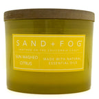 Sun Washed Citrus Scented Candle | SAND & FOG