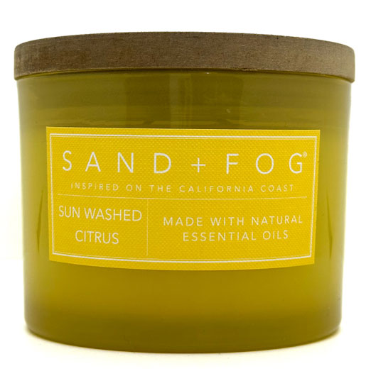 Sun Washed Citrus Scented Candle | SAND & FOG