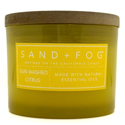 Sun Washed Citrus Scented Candle | SAND & FOG