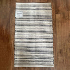 TIDWELL Multicolour Handwoven Scatter Rug 69 x 114cm