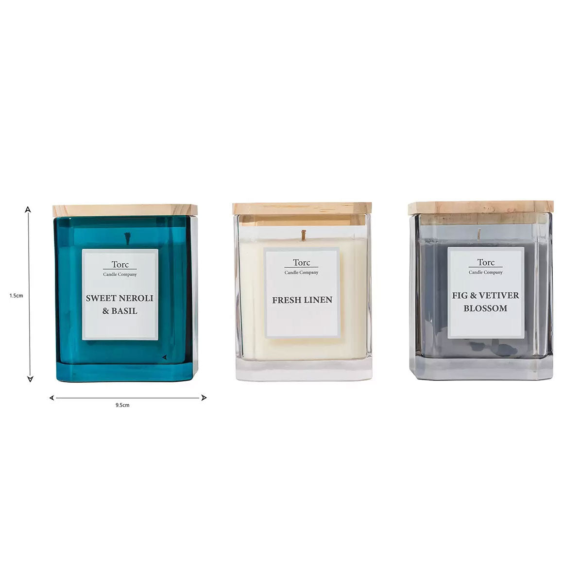 TORC Scented Candle - Set of 3