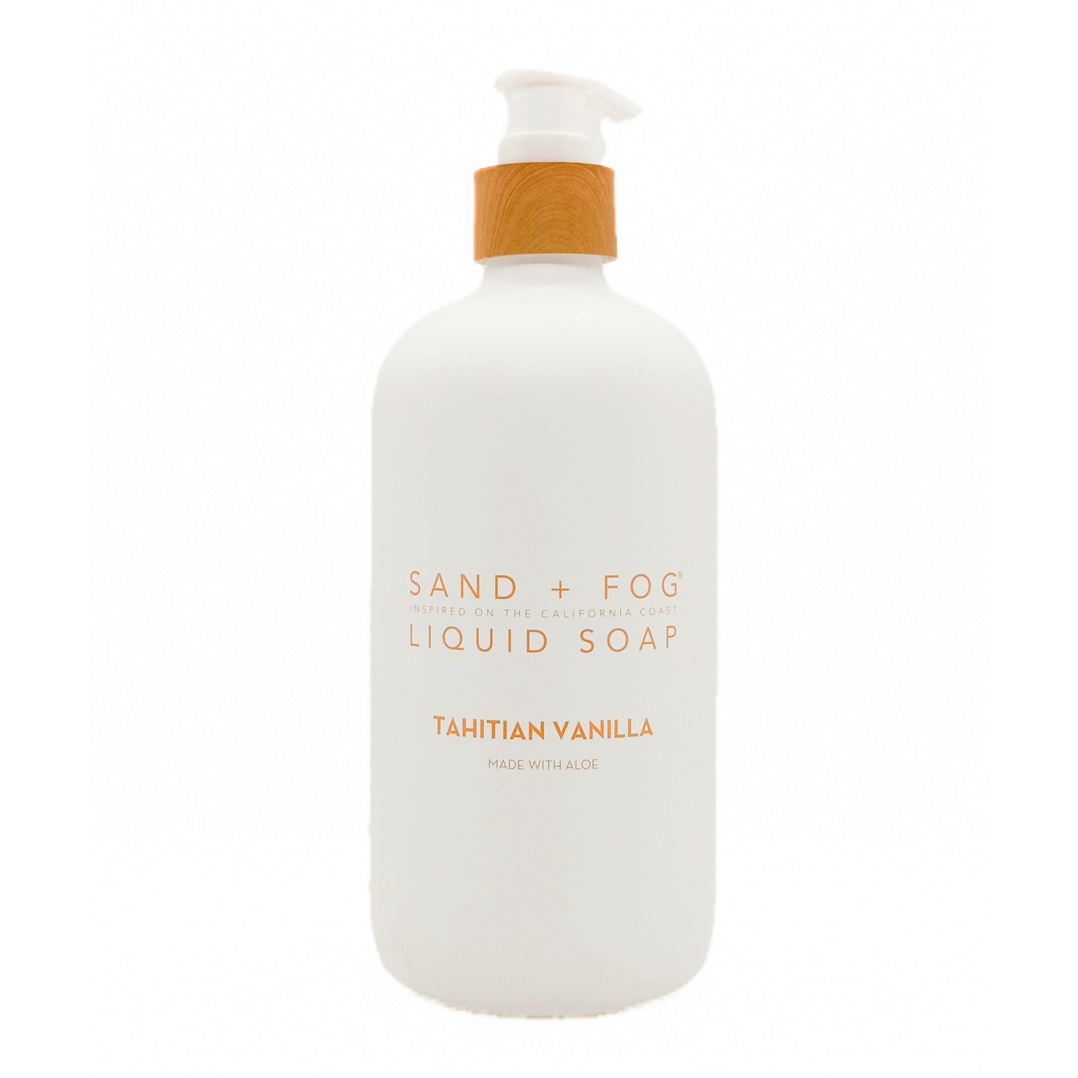 SAND + FOG Tahitian Vanilla Liquid Soap 