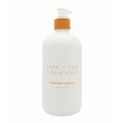 SAND + FOG Tahitian Vanilla Liquid Soap 