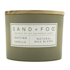 Tahitian Vanilla Scented Candle | SAND + FOG