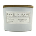 Tahitian Vanilla Scented Candle | SAND + PAWS