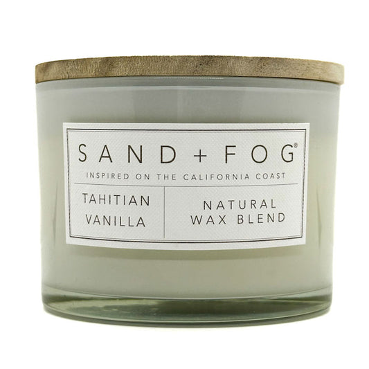 Tahitian Vanilla Scented Candle | SAND + FOG