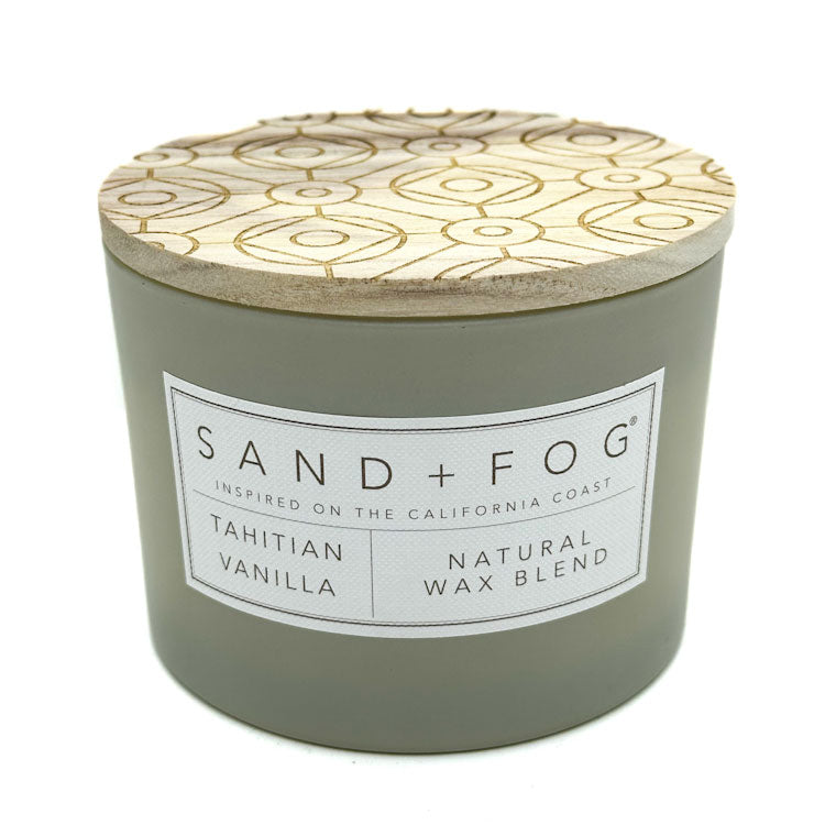 Tahitian Vanilla Scented Candle | SAND + FOG