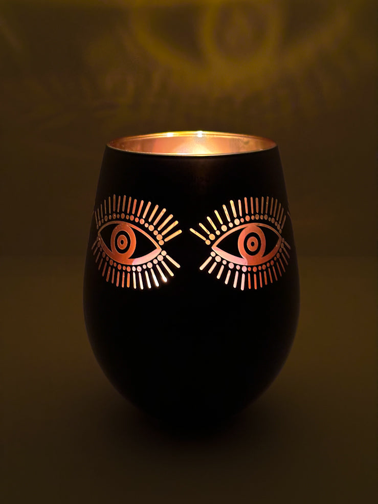 Evil Eyes Tea light Candle Holder