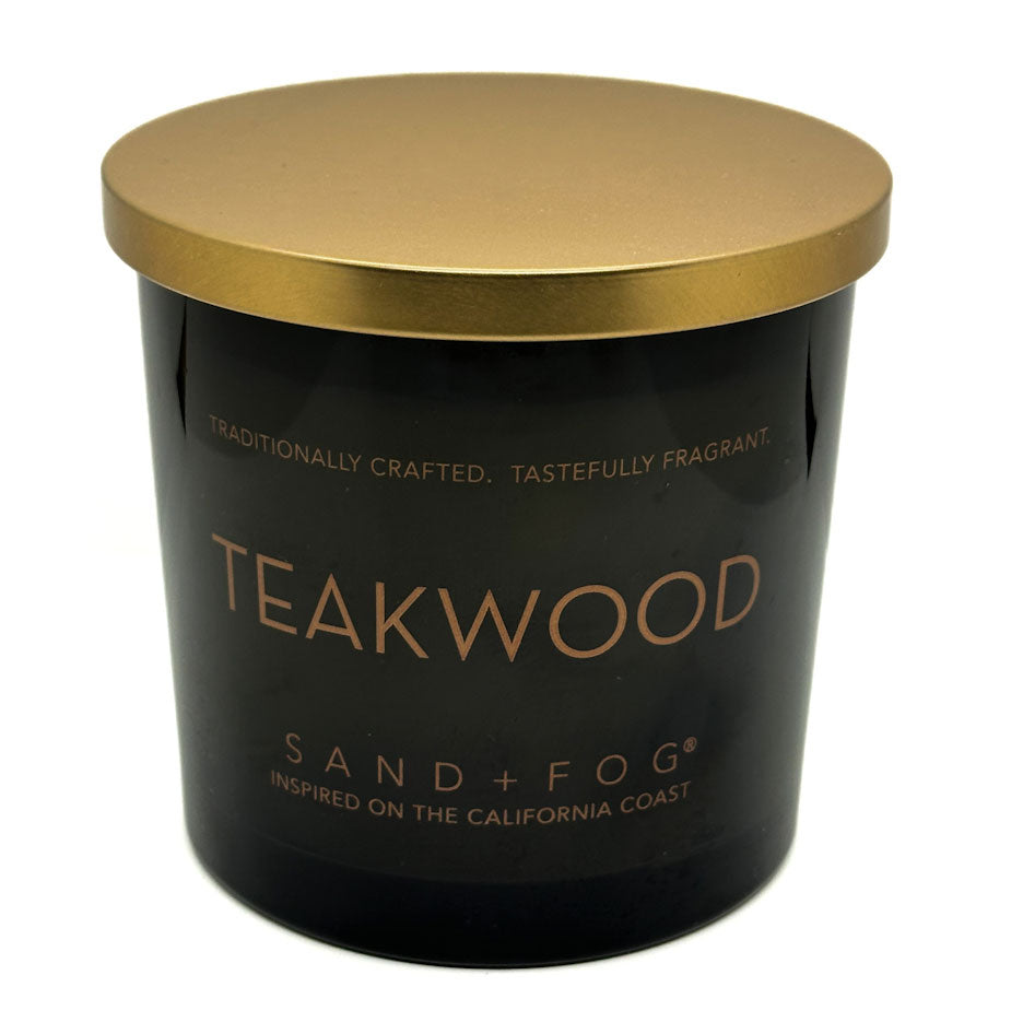 Teakwood Scented Candle | SAND + FOG