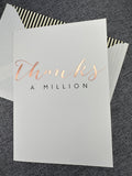 Thanks a million - Card