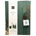 RITUALS Green gift box with decorative elements and a tag, featuring 'The Ritual of Jing' branding.