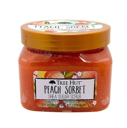 Tree Hut Peach Sorbet Shea Sugar Scrub