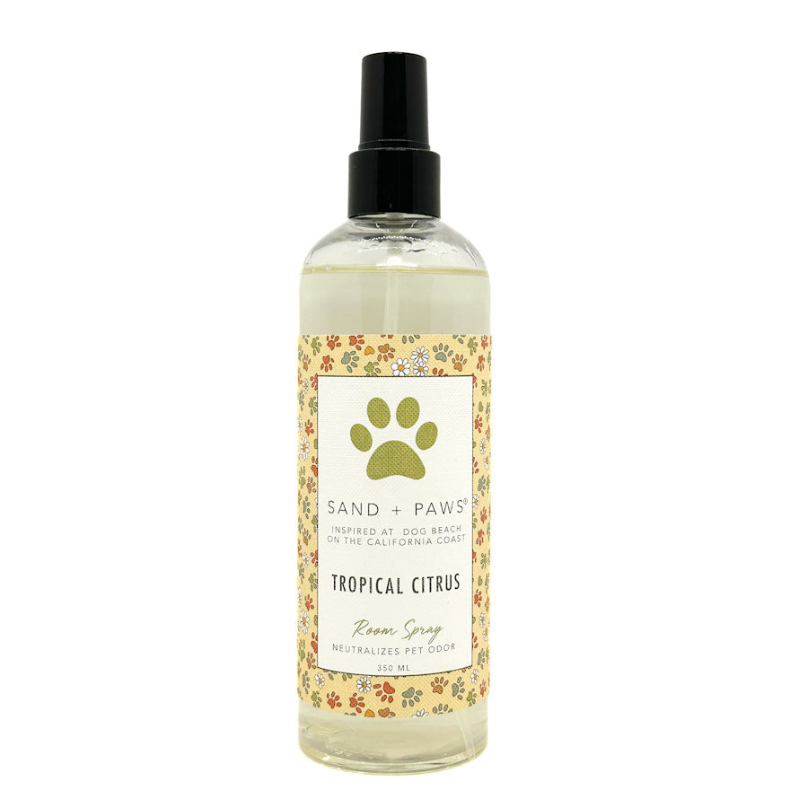 SAND + PAWS Tropical Citrus Pet Odour Neutralising Room Spray | SAND & FOG