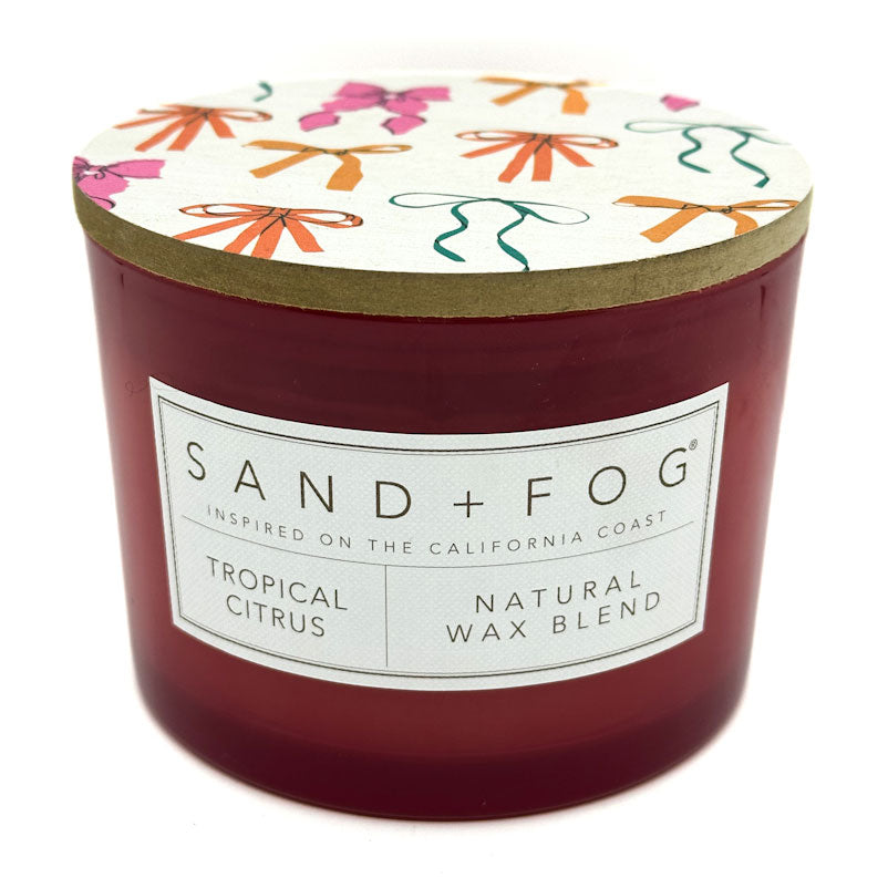 Tropical Citrus Scented Candle | SAND + FOG