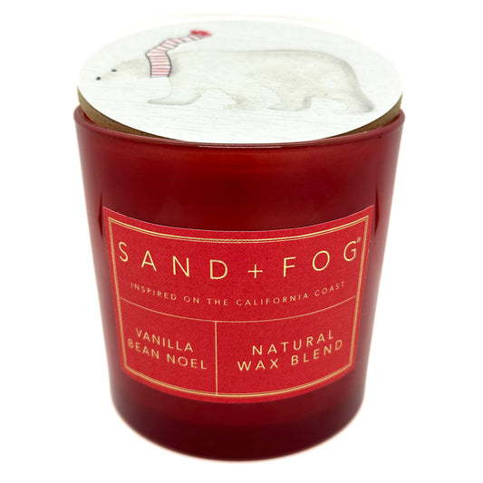 Vanilla Bean Noel Scented Candle | SAND + FOG