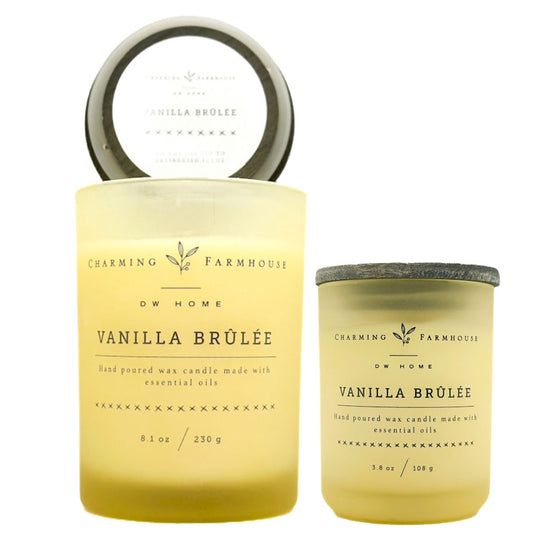 Vanilla brûlée Scented Candle | DW Home