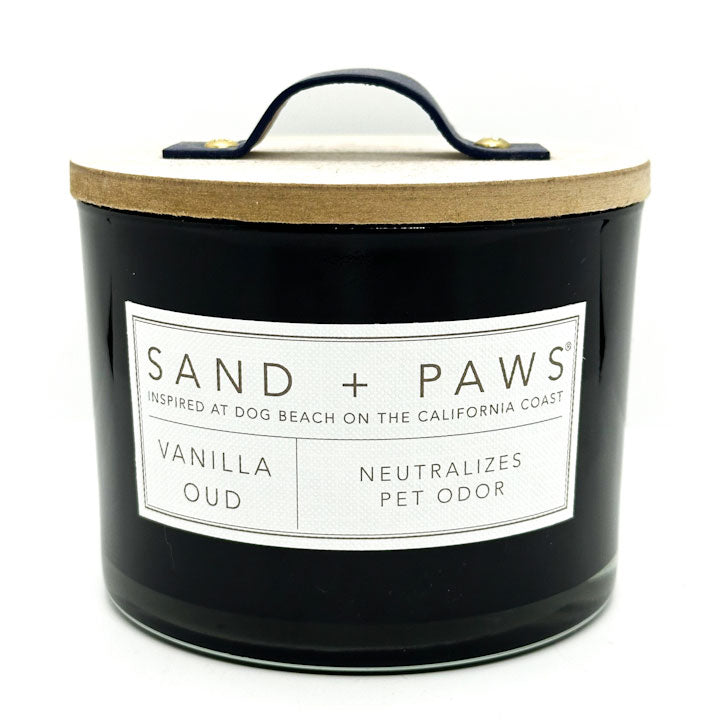 Vanilla Oud Scented Candle | SAND + PAWS