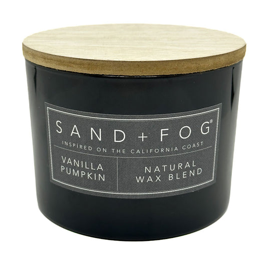 Vanilla Pumpkin Scented Candle | SAND + FOG