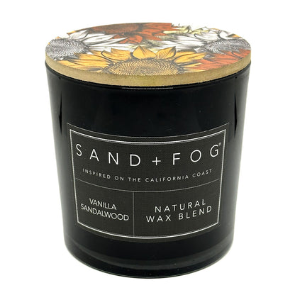 Vanilla Sandalwood Scented Candle 595g | SAND + FOG