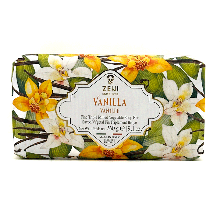 Zeni Vanilla Vegetable Soap Bar