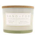 Vanilla Rose Scented Candle - SAND + FOG