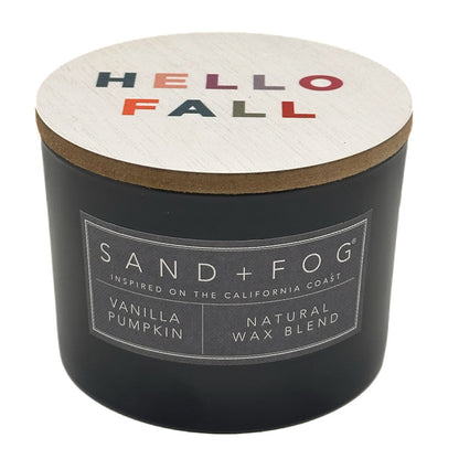 Vanilla Pumpkin Scented Candle | SAND + FOG
