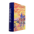 Keepsake Book Box with a colourful illustration of Venice on the cover