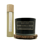 SAND and FOG Warm Vanilla Sugar Candle and Room Spray DUO