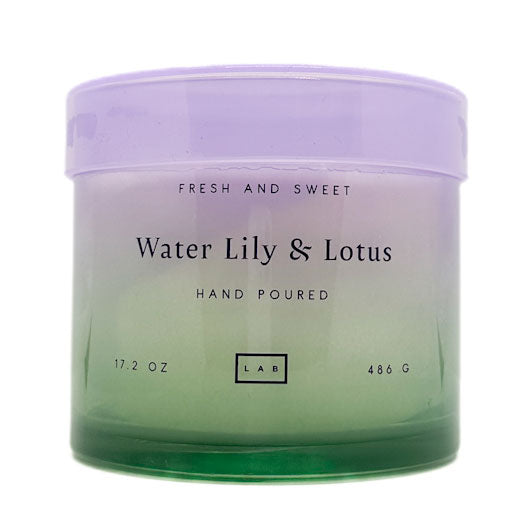 Water Lily & Lotus Scented Candle | LAB Candles