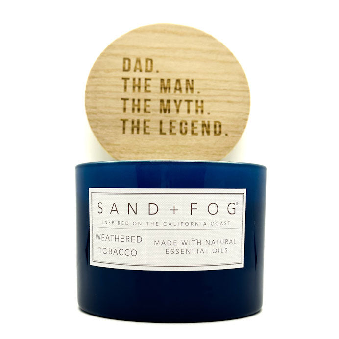 Weathered Tobacco Scented Candle | SAND & FOG