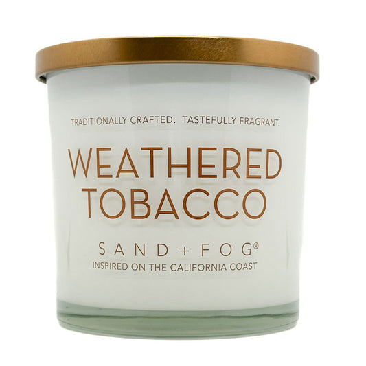 Weathered Tobacco Scented Candle | SAND & FOG