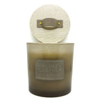 WHISKEY AND LEATHER - Vanilla Sandalwood Candle | SAND & FOG