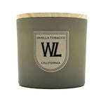 Vanilla Tobacco Scented Candle | WHISKEY AND LEATHER