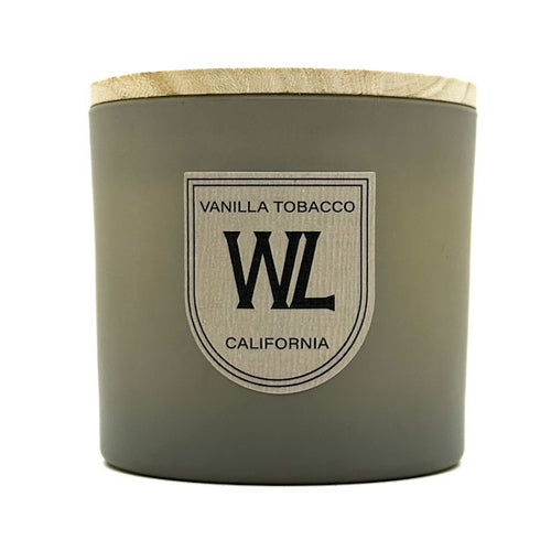 Vanilla Tobacco Scented Candle | WHISKEY AND LEATHER