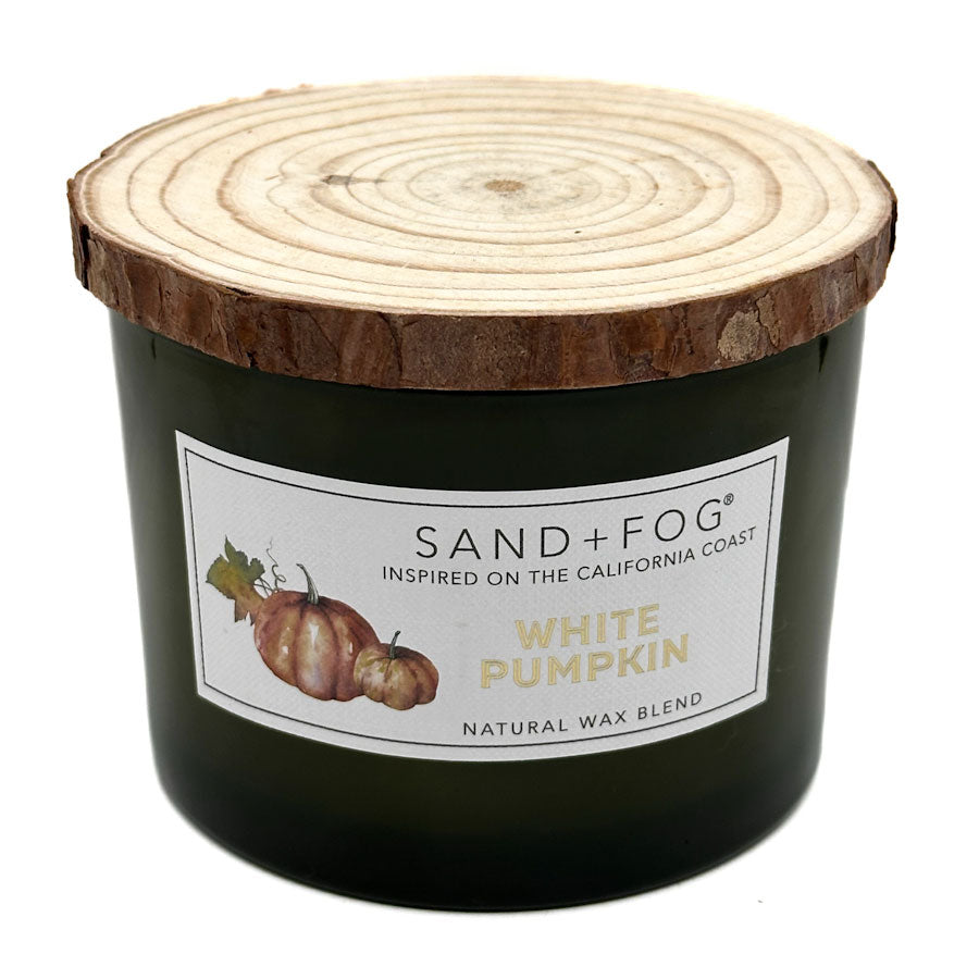 White Pumpkin Scented Candle | SAND + FOG