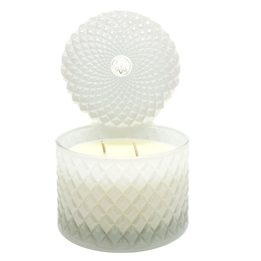 White Vanilla Scented Candle | SAND & FOG