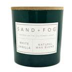 White Vanilla Scented Candle 595g | SAND & FOG