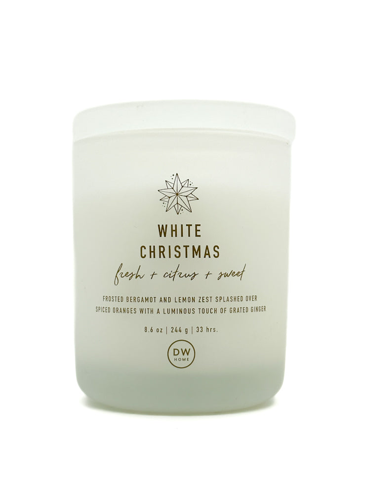 White Christmas Scented Candle | DW Home