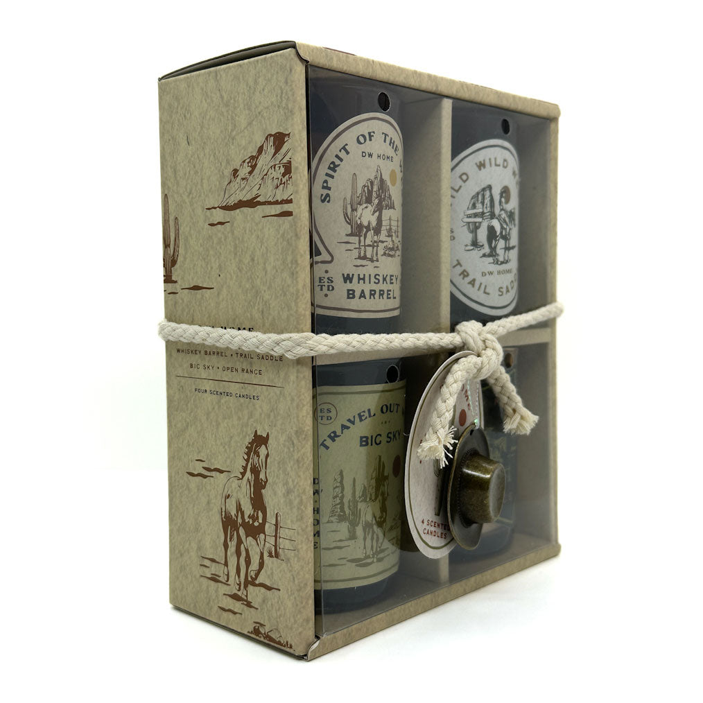 DW Home Scented Candle Gift Box - Pack of 4