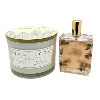 Winter Pine Candle & Room Spray - SAND & FOG