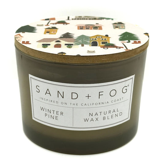 Winter Pine Scented Candle | SAND + FOG