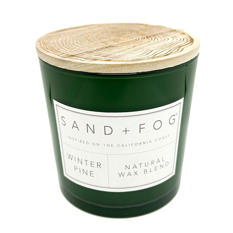 Winter Pine Scented Candle | SAND + FOG