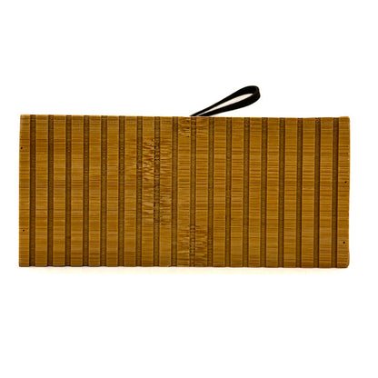 Square box with a handle on a white background