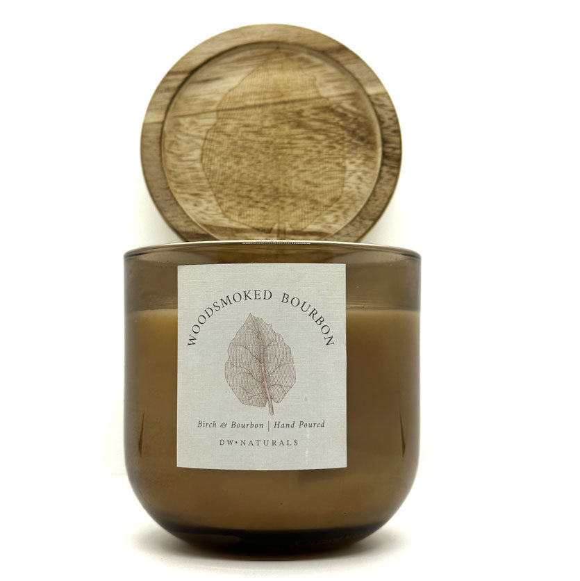 Woodsmoked Bourbon Scented Candle | DW Home