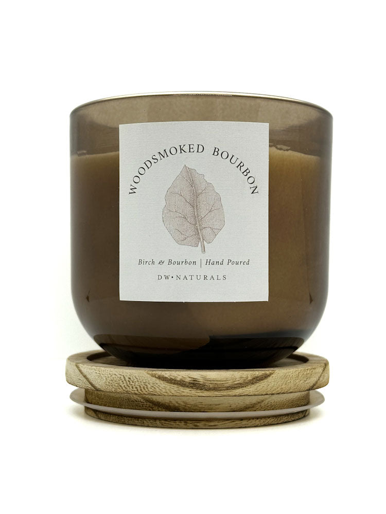 Woodsmoked Bourbon Scented Candle | DW Home