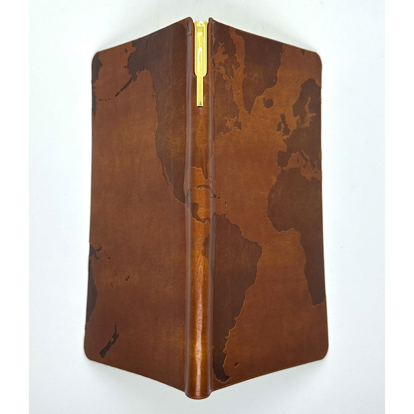 World Map Notebook Journal and Pen | Eccolo